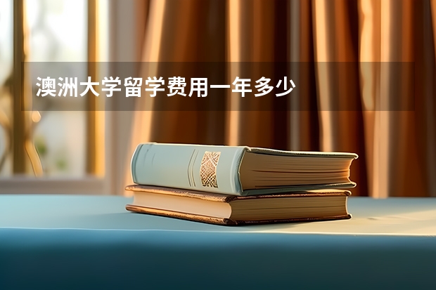 澳洲大学留学费用一年多少