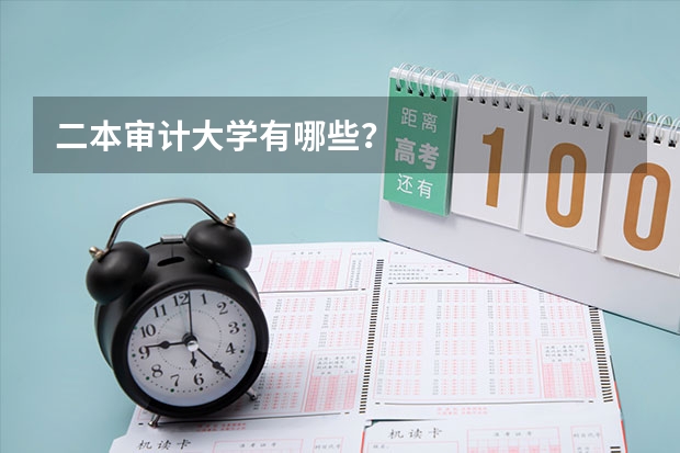 二本审计大学有哪些？