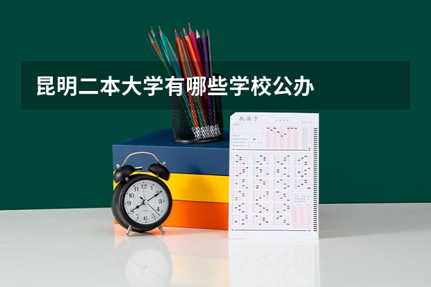 昆明二本大学有哪些学校公办