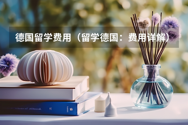 德国留学费用（留学德国：费用详解）