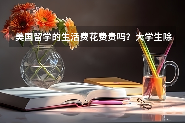 美国留学的生活费花费贵吗?大学生除了学费还有什么花销?