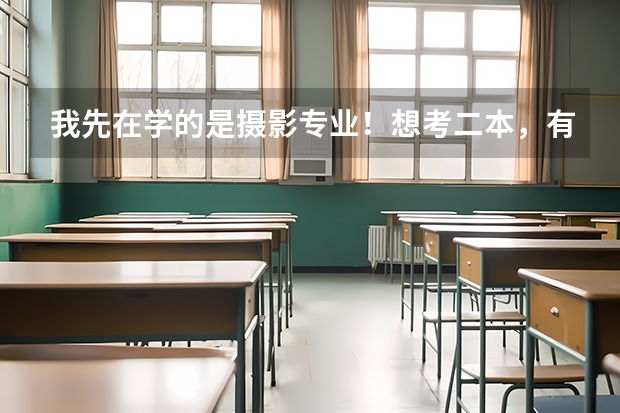 我先在学的是摄影专业!想考二本,有哪些院校开设摄影/