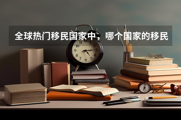 全球热门移民国家中，哪个国家的移民费用低
