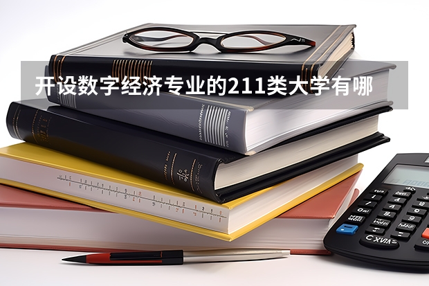 开设数字经济专业的211类大学有哪些