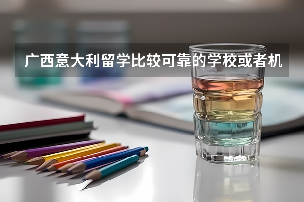 广西意大利留学比较可靠的学校或者机构有哪些