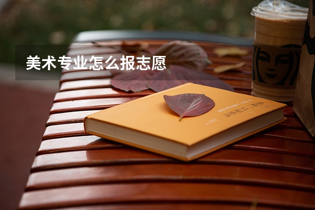 美术专业怎么报志愿