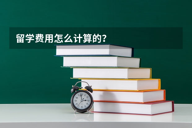 留学费用怎么计算的？