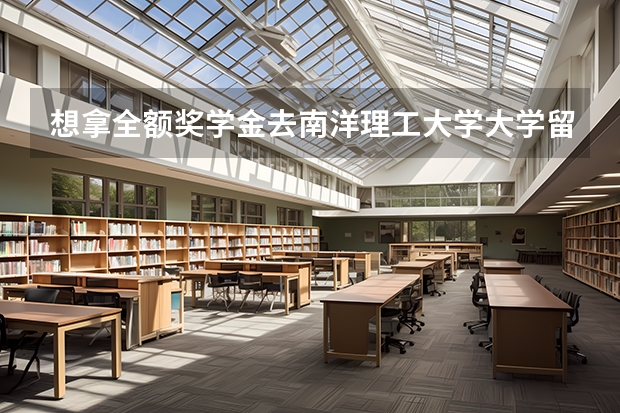 想拿全额奖学金去南洋理工大学大学留学吗