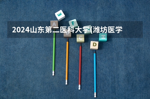 2024山东第二医科大学(潍坊医学院)在江西招生计划一览表