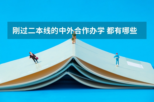 刚过二本线的中外合作办学 都有哪些