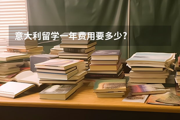 意大利留学一年费用要多少?