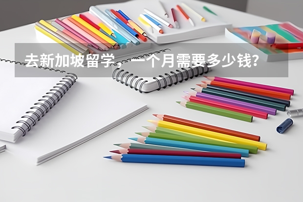 去新加坡留学，一个月需要多少钱？