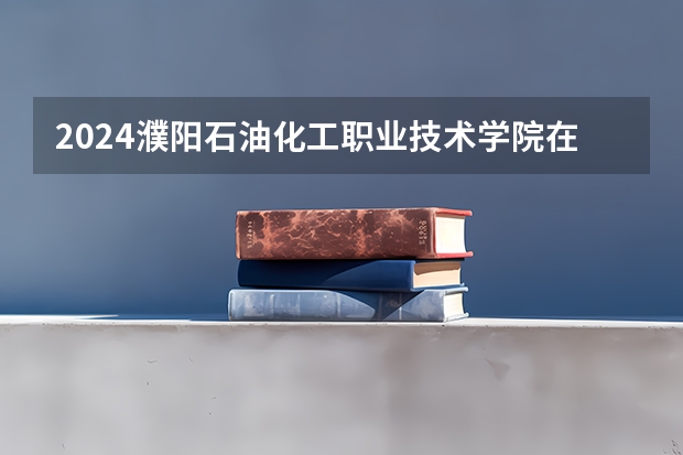 2024濮阳石油化工职业技术学院在河北招生计划一览表