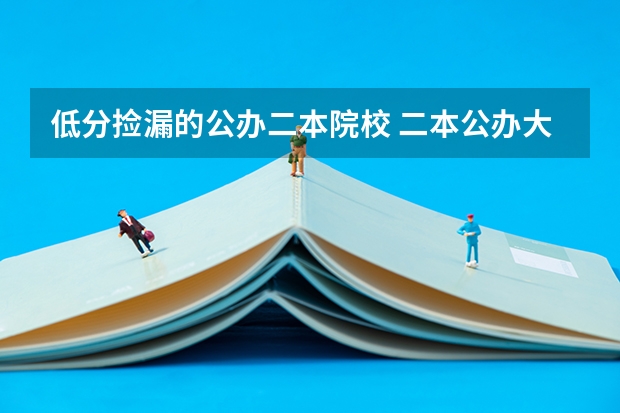 低分捡漏的公办二本院校 二本公办大学排行榜及分数线