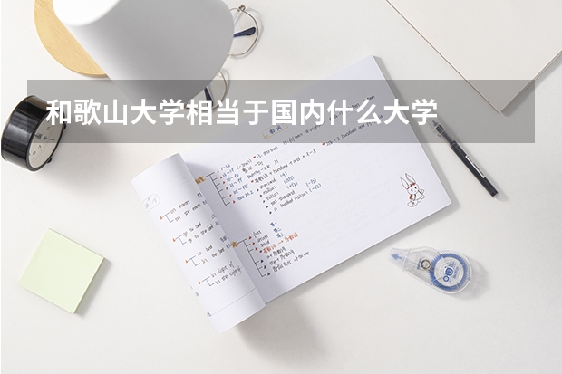 和歌山大学相当于国内什么大学