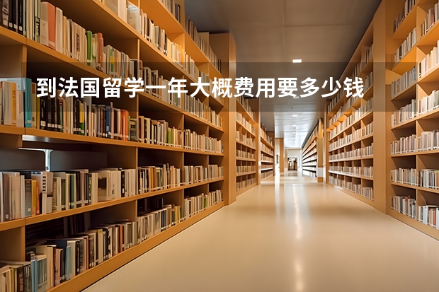 到法国留学一年大概费用要多少钱