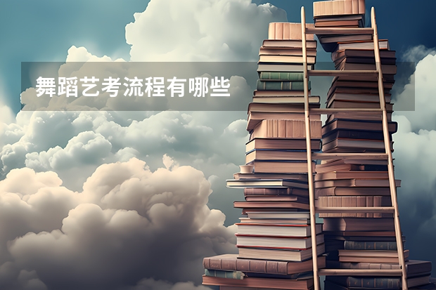 舞蹈艺考流程有哪些