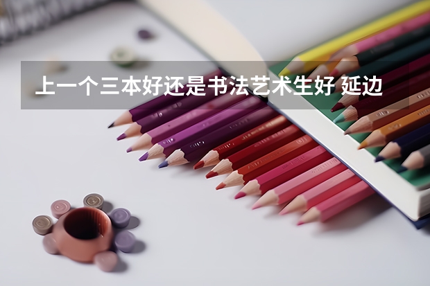 上一个三本好还是书法艺术生好 延边大学学科教学（语文）专业考研分享？