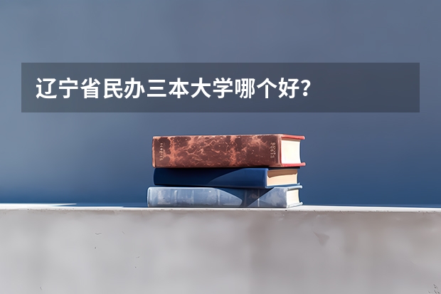 辽宁省民办三本大学哪个好？