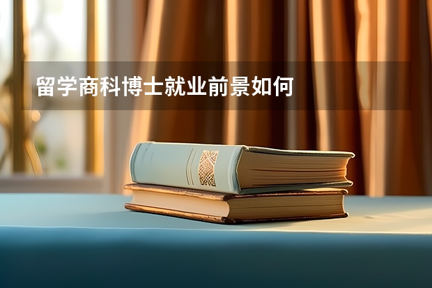 留学商科博士就业前景如何