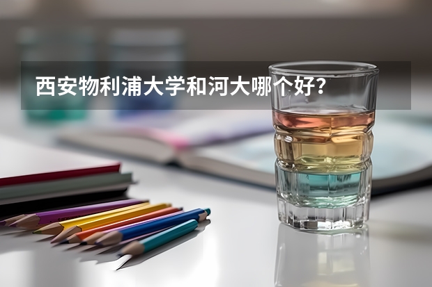 西安物利浦大学和河大哪个好？