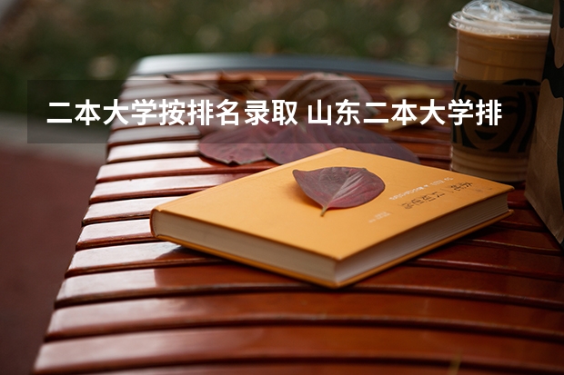 二本大学按排名录取 山东二本大学排名及录取分数线